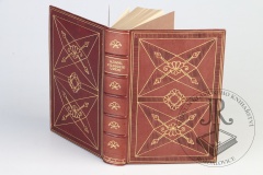 Umělecká knižní vazba, celokožená, vázal Jenda Rajman 1915