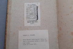 Ludvík Bradáč, Úprava vazby knižní, rukopis z roku 1911. Opis a vazba Jenda Rajman