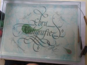 Workshop Ebru a kaligrafie 1
